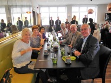 Lunch at Eastleigh College, 4 October 2018